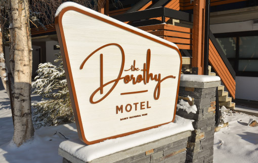 Dorothy Motel Sign
